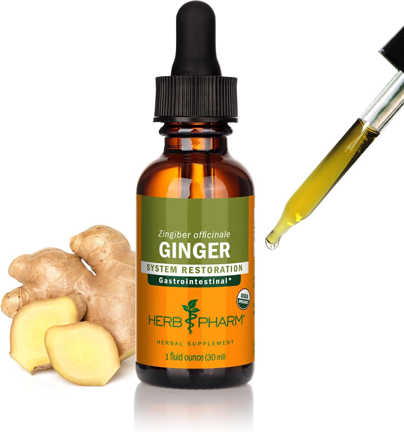 Herb Pharm Certified Organic Ginger Liquid Extract
