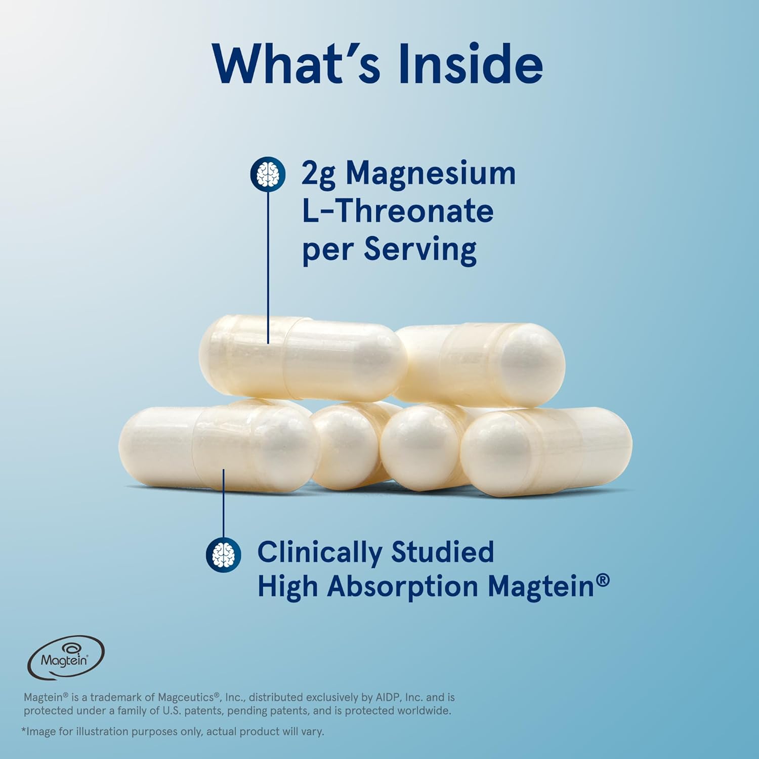 Jarrow Formulas MagMind Magnesium L-Threonate Supplement 90 Capsules