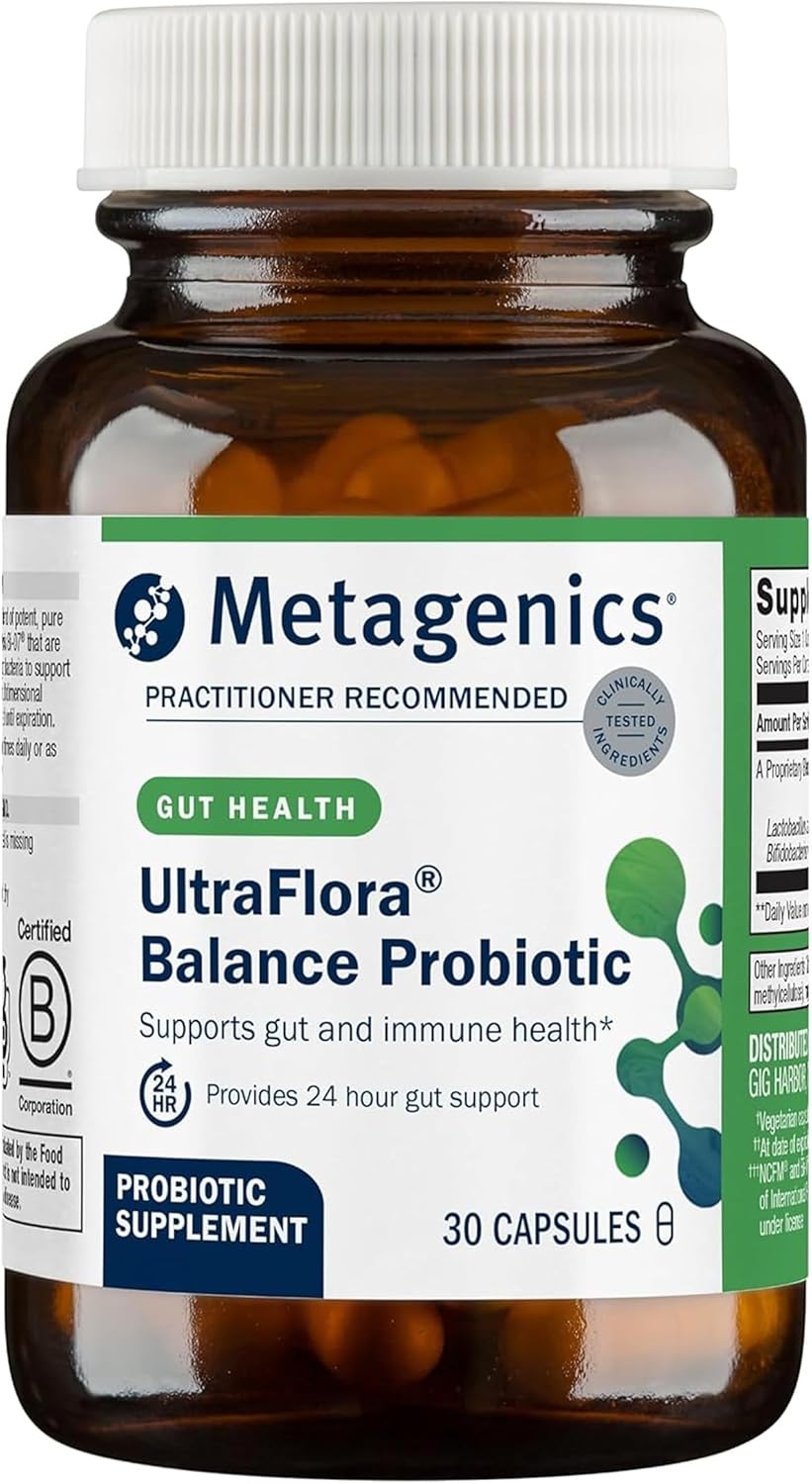 Metagenics UltraFlora Balance Probiotic Shelf-Stable 30 Count
