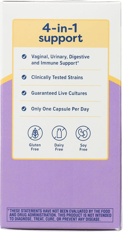 Renew Life Ultimate Flora Vaginal Probiotic 50 Billion 60 Count