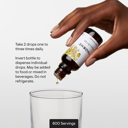 Thorne Vitamin D + K2 Liquid with Metered Dispenser 30ml 600 Servings