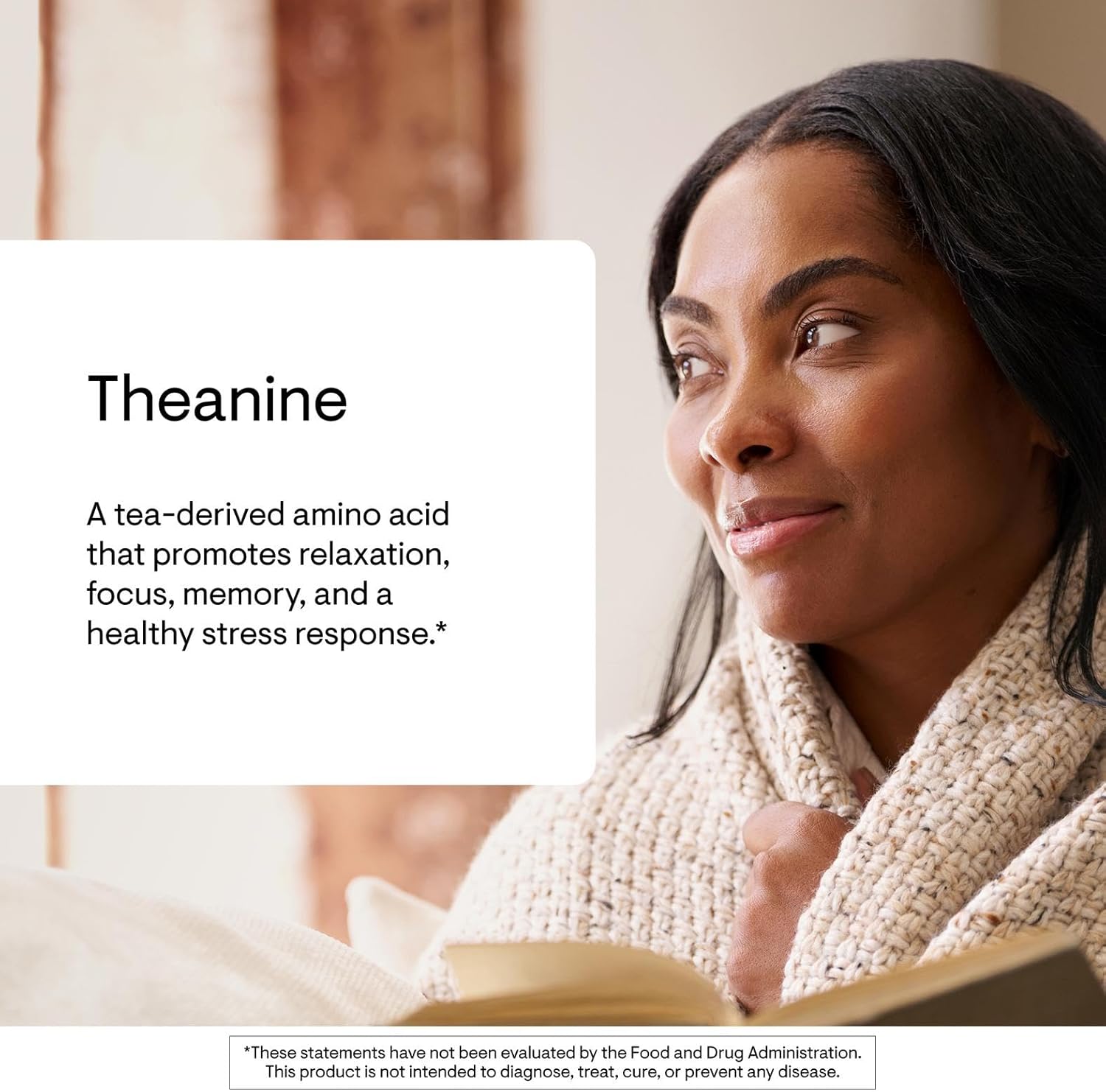 Thorne Theanine 200 mg L-Theanine Supplement 90 Capsules