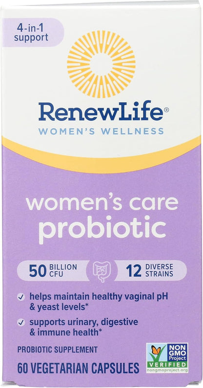 Renew Life Ultimate Flora Vaginal Probiotic 50 Billion 60 Count