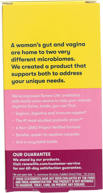 Renew Life Women's Probiotic Capsules 25 Billion CFU 60 Count