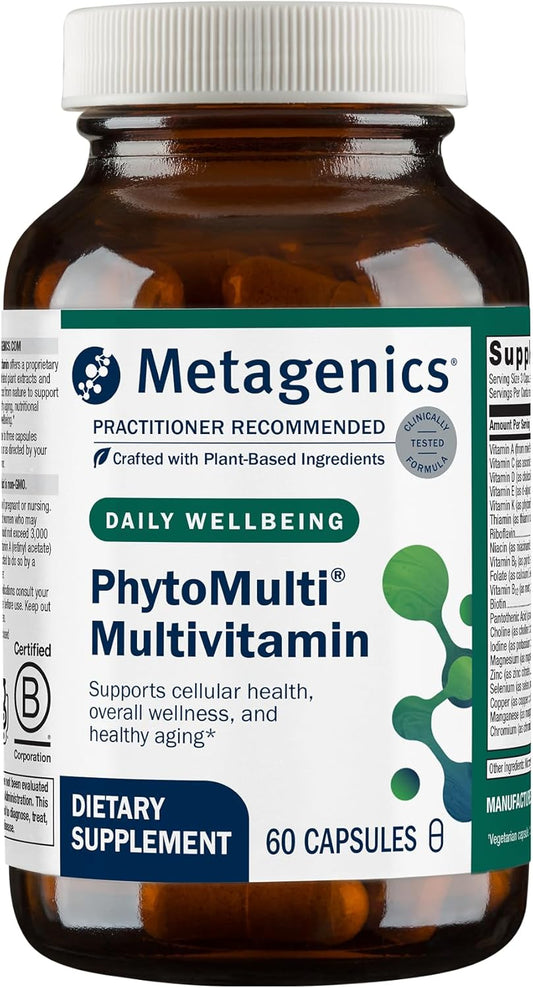 Metagenics PhytoMulti Multivitamin - 20+ Vitamins & Minerals - 60 Capsules