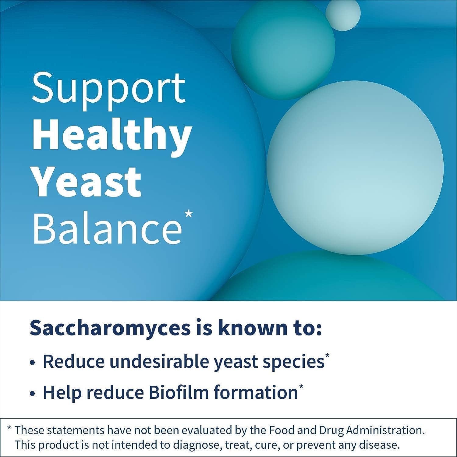Klaire Labs Saccharomyces Boulardii Probiotic Supplement 5 Billion CFU