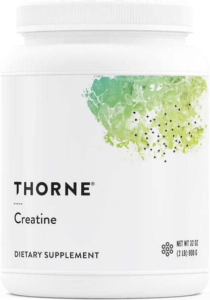 THORNE Micronized Creatine Monohydrate Powder Unflavored NSF Certified for Sport