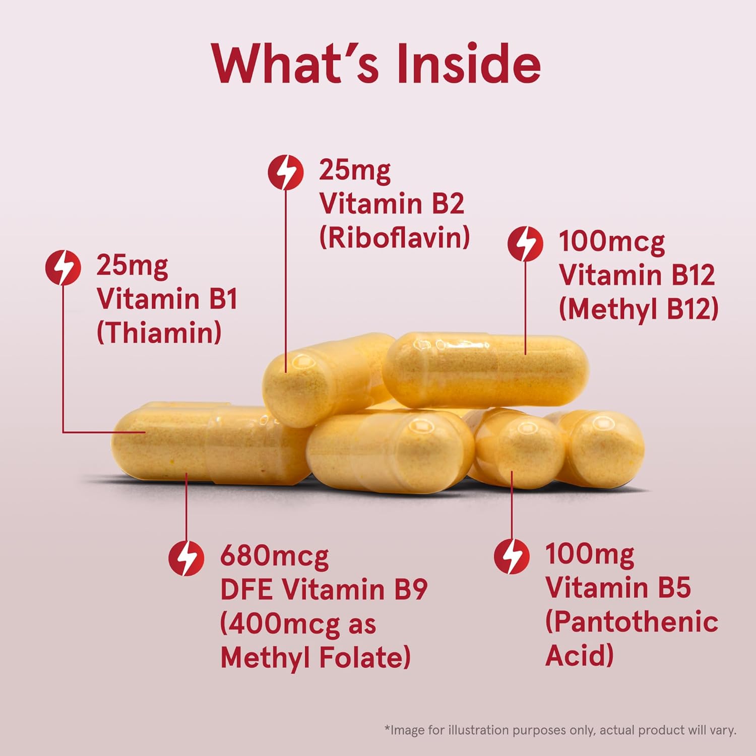 Jarrow Formulas B-Right Vitamin B Complex Formula 100 Veggie Caps
