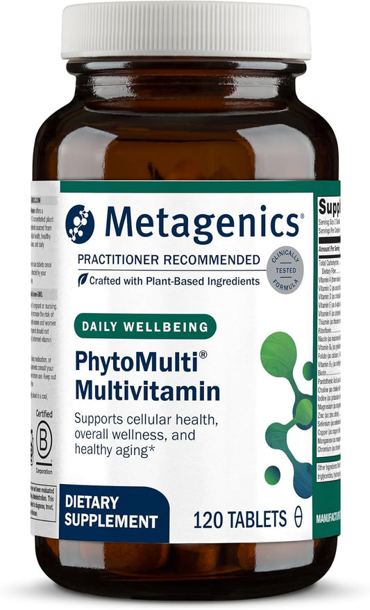 Metagenics PhytoMulti Multivitamin Without Iron 120 Tablets