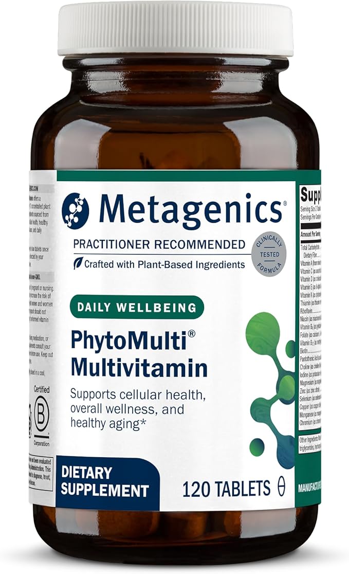 Metagenics PhytoMulti Multivitamin Without Iron 120 Tablets