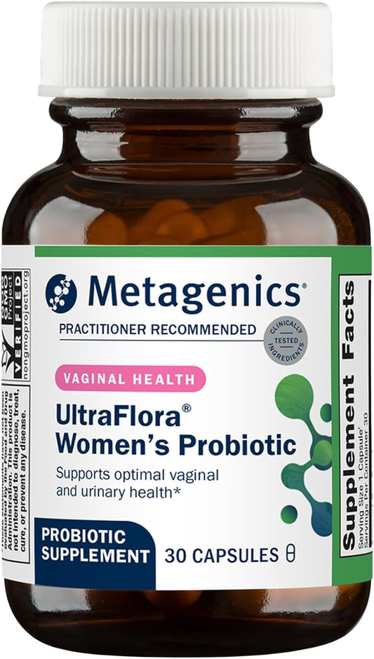 Metagenics UltraFlora Women's Probiotic 30 Capsules Shelf-Stable