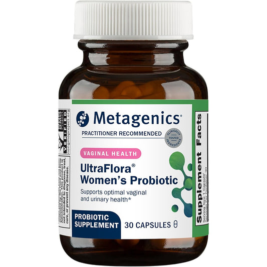 Metagenics UltraFlora Women's Probiotic 30 Capsules Shelf-Stable
