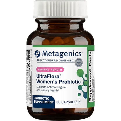 Metagenics UltraFlora Women's Probiotic 30 Capsules Shelf-Stable