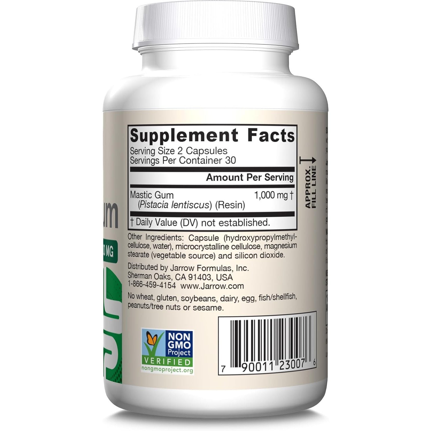 Jarrow Formulas Mastic Gum 1000 Mg Veggie Caps 60 Count