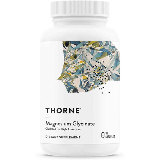 THORNE Magnesium Glycinate Capsules Chelated 90 Servings