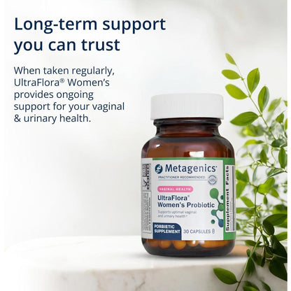 Metagenics UltraFlora Women's Probiotic 30 Capsules Shelf-Stable