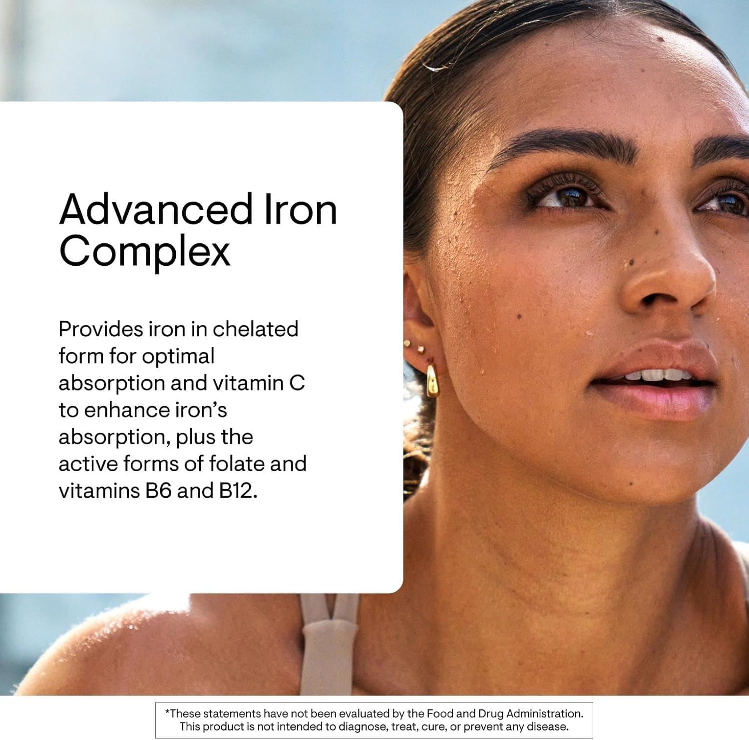 THORNE Advanced Iron Complex - Blood Support Supplement - Elemental Iron 36mg - 60 Capsules