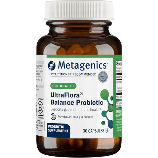 Metagenics UltraFlora Balance Probiotic Shelf-Stable 30 Count