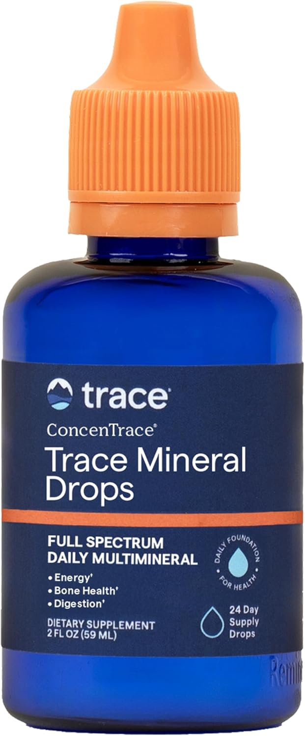 Trace Minerals Concentrace Ionic Trace Mineral Drops 2 Fl Oz