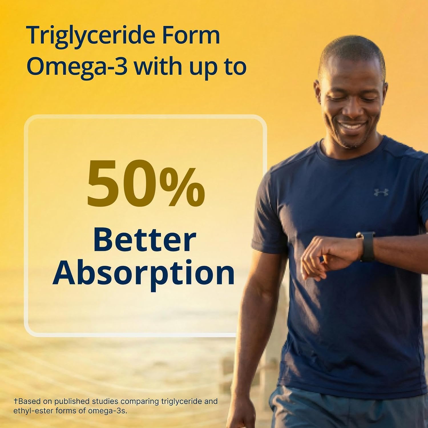 Metagenics OmegaGenics Omega-3 Fish Oil 1000mg EPA DHA 60 Count