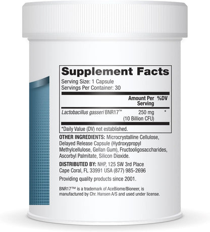 Dr. Mercola Biothin Probiotic Lactobacillus Gasseri BNR17 Capsules