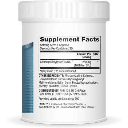 Dr. Mercola Biothin Probiotic Lactobacillus Gasseri BNR17 Capsules