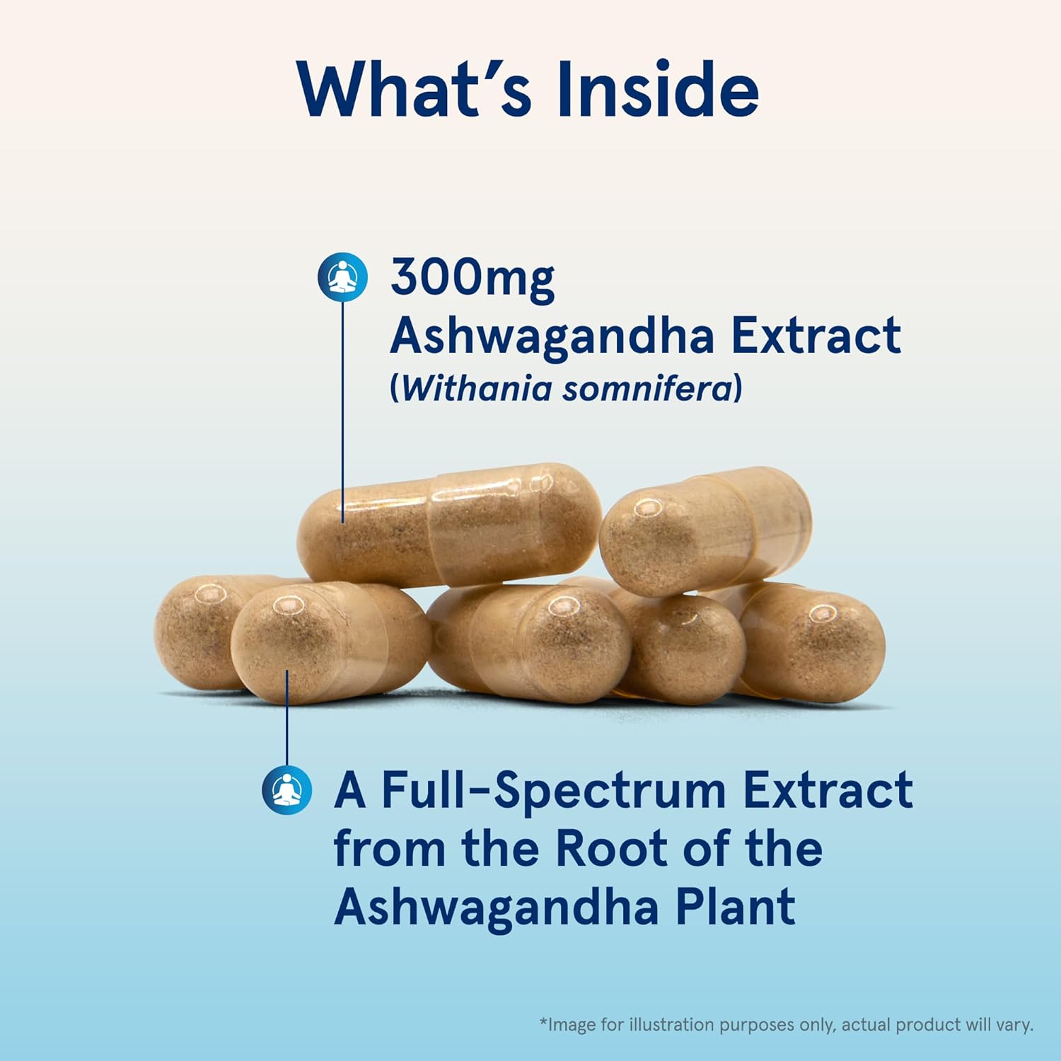 Jarrow Formulas KSM-66 Ashwagandha 300 mg Capsules 120 Count