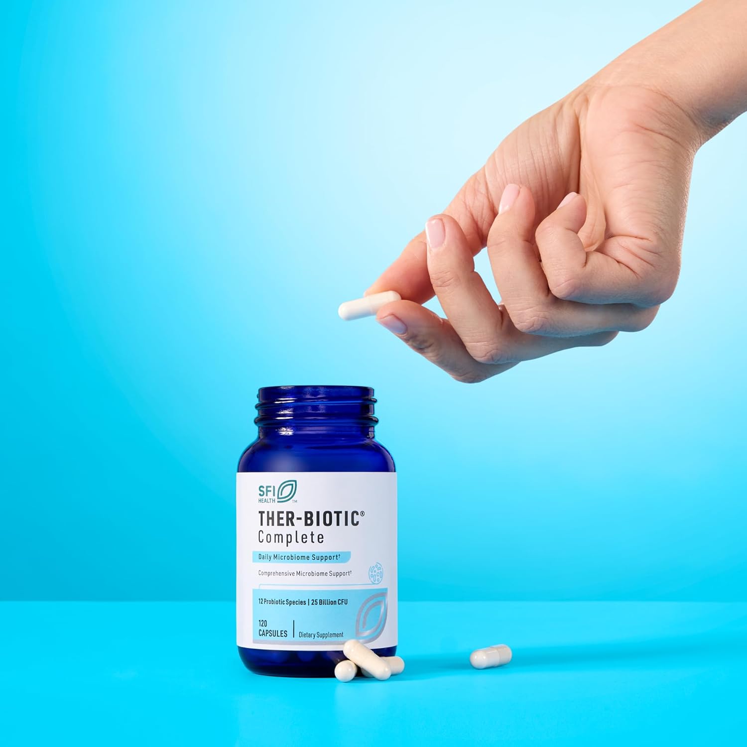 Klaire Labs Ther-Biotic Complete 25 Billion CFU Probiotic Capsules