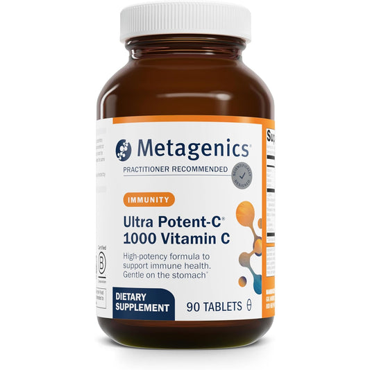 Metagenics Ultra Potent-C 1000 Buffered Vitamin C Supplement 90 Tablets