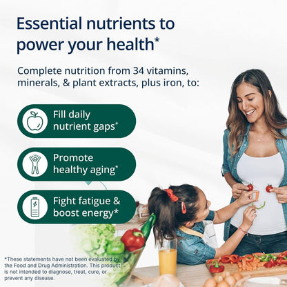 Metagenics PhytoMulti With Iron Multivitamin 60 Tablets