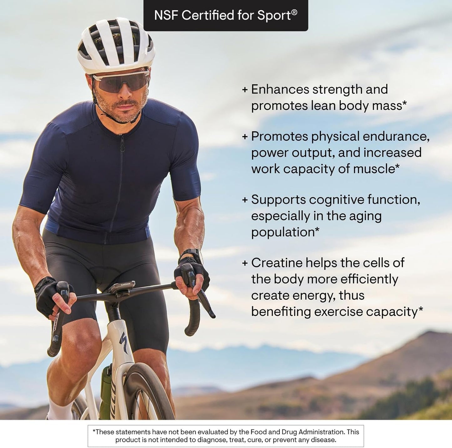 THORNE Micronized Creatine Monohydrate Powder Unflavored NSF Certified for Sport
