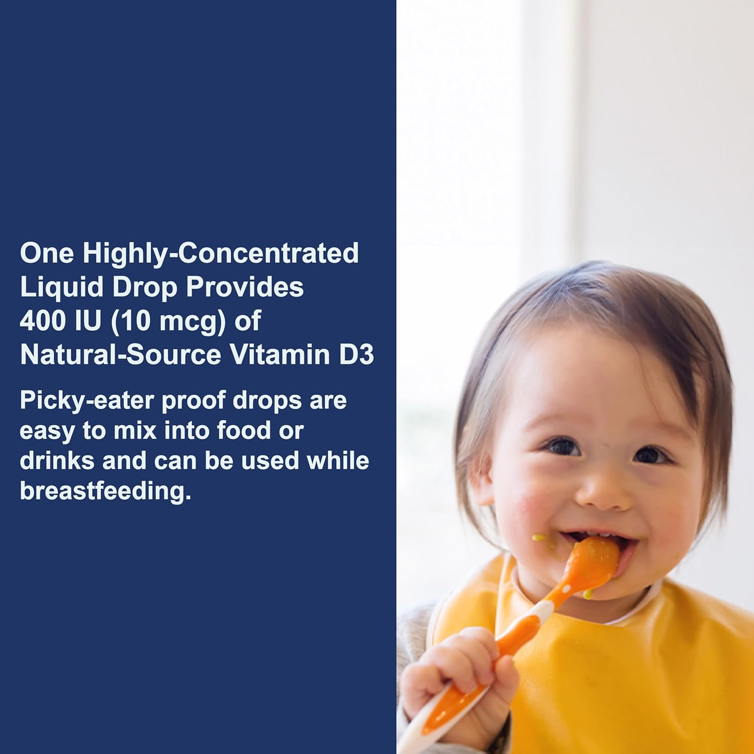 Carlson Baby's Super Daily D3 Vitamin D Drops 400 IU 1-Year