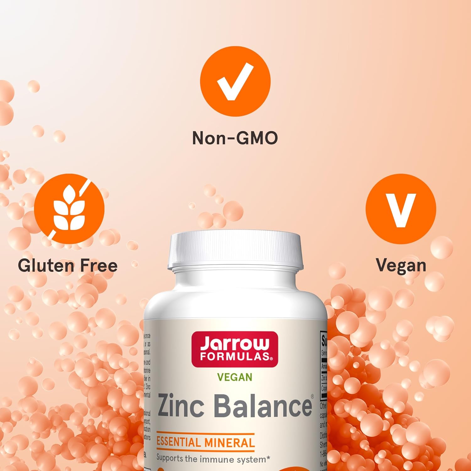 Jarrow Formulas Zinc Balance 15 mg 100 Veggie Caps