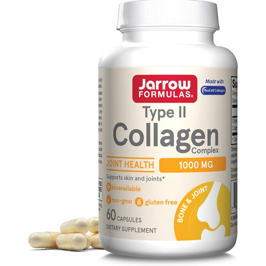 Jarrow Formulas Type II Collagen Complex 1000 mg 60 Capsules