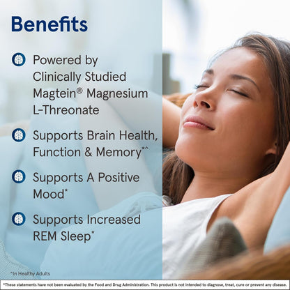 Jarrow Formulas MagMind Magnesium L-Threonate Supplement 90 Capsules