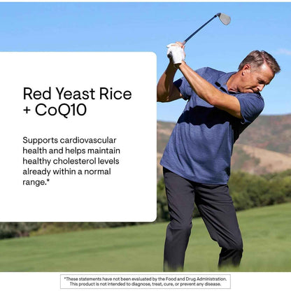 Thorne Red Yeast Rice Plus CoQ10 Supplement 120 Capsules