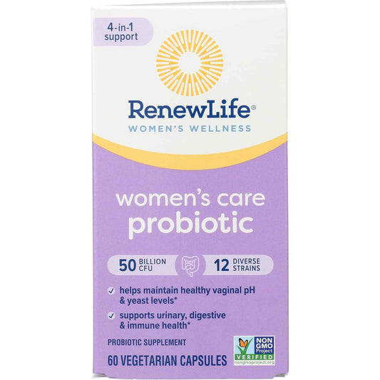 Renew Life Ultimate Flora Vaginal Probiotic 50 Billion 60 Count