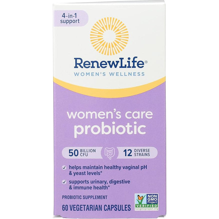 Renew Life Ultimate Flora Vaginal Probiotic 50 Billion 60 Count