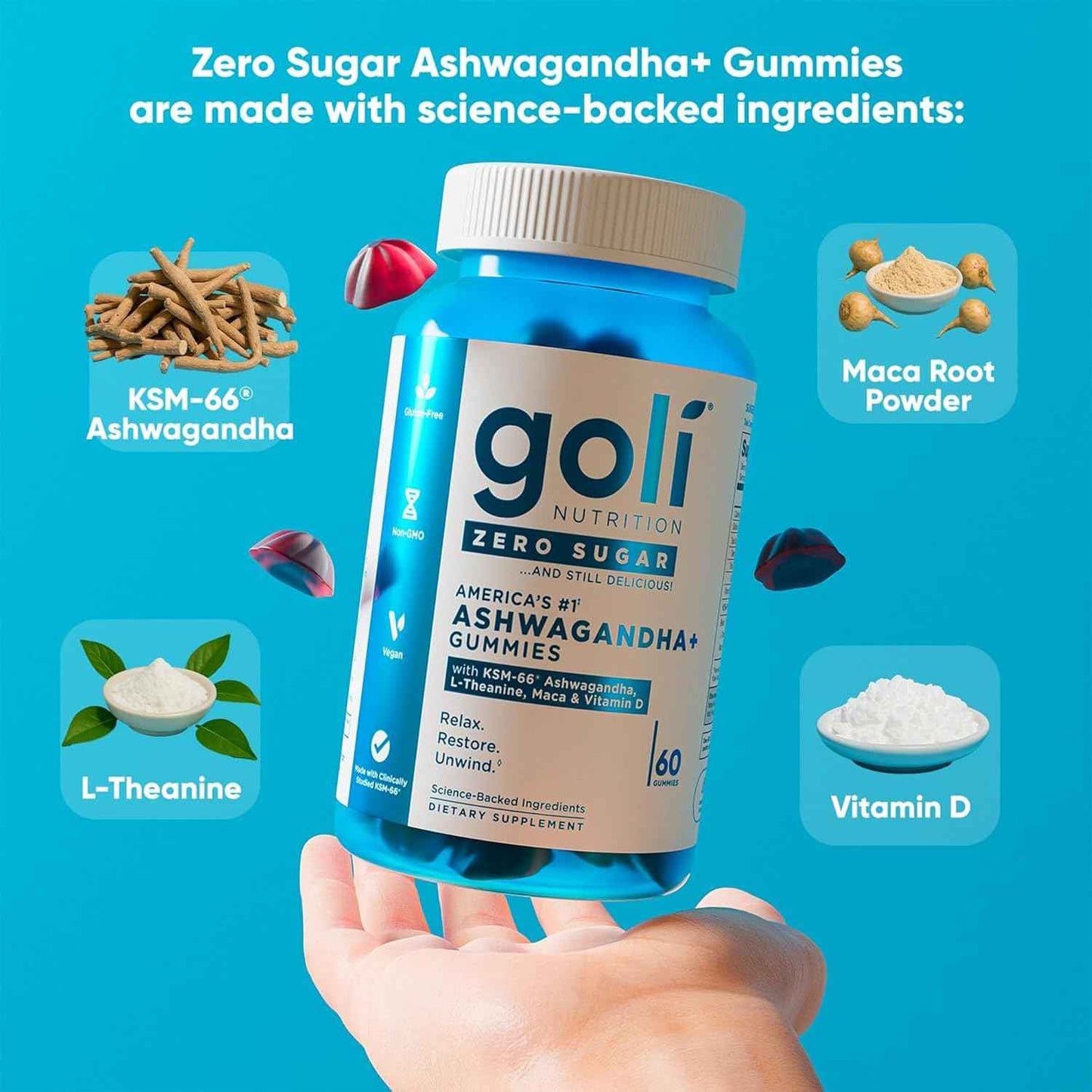 Goli Wellness Gummies Trio