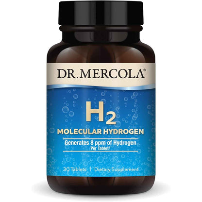 Dr. Mercola H2 Molecular Hydrogen Supplement Tablets 30 Count