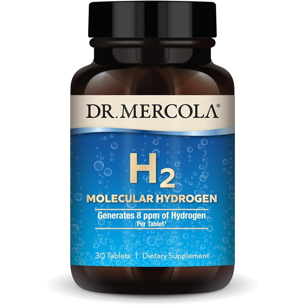 Dr. Mercola H2 Molecular Hydrogen Supplement Tablets 30 Count