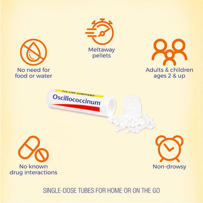 Boiron Oscillococcinum Homeopathic Flu Relief Pellets
