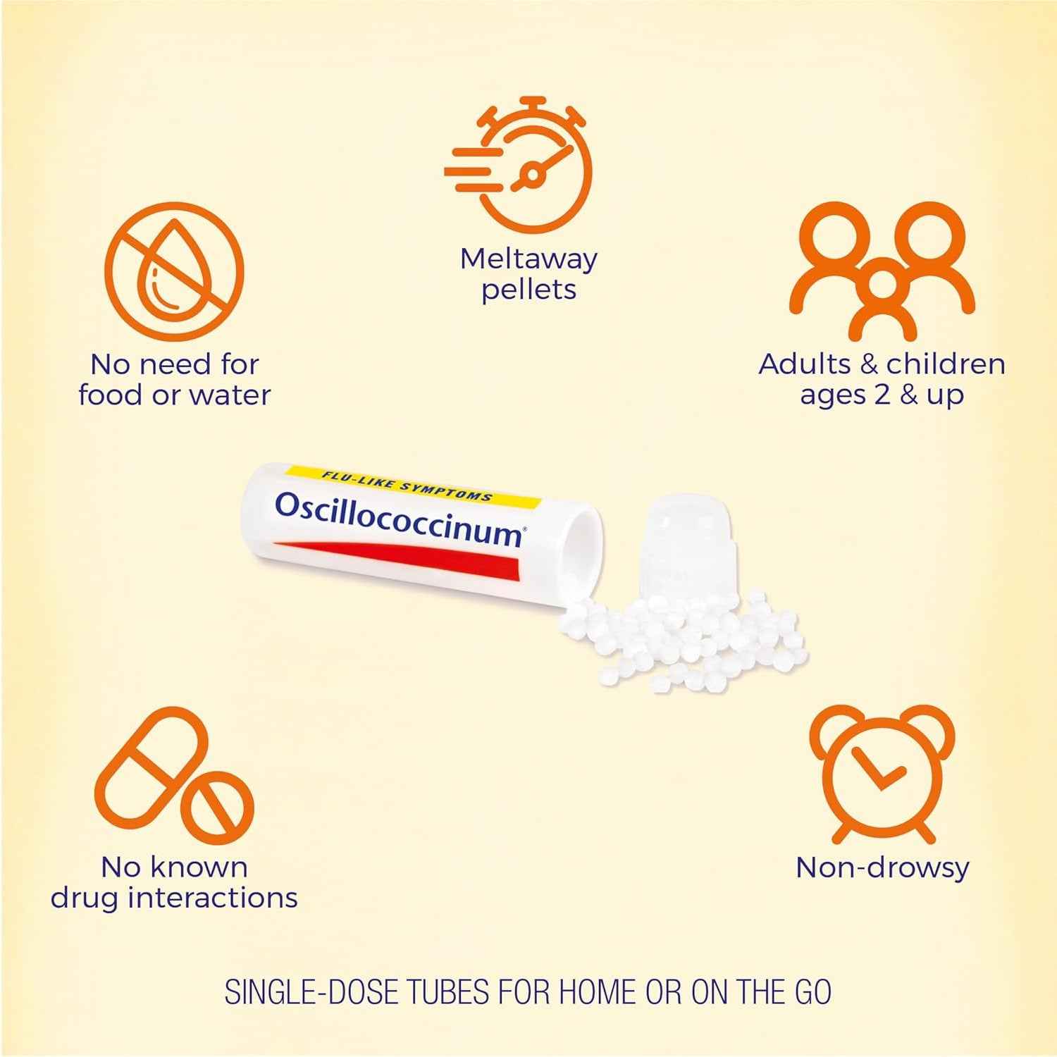 Boiron Oscillococcinum Homeopathic Flu Relief Pellets