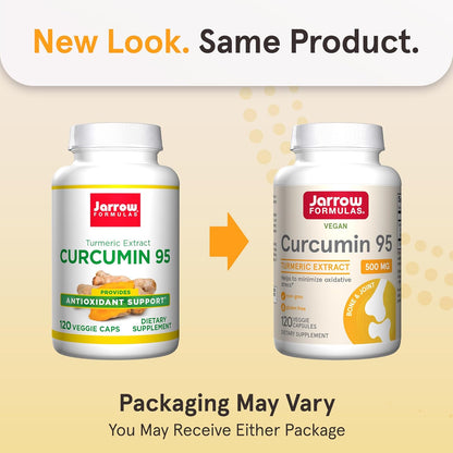 Jarrow Formulas Curcumin 95 Turmeric Extract Supplement 500mg