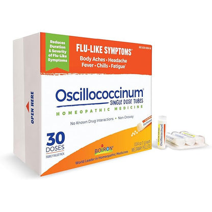 Boiron Oscillococcinum Homeopathic Flu Relief Pellets