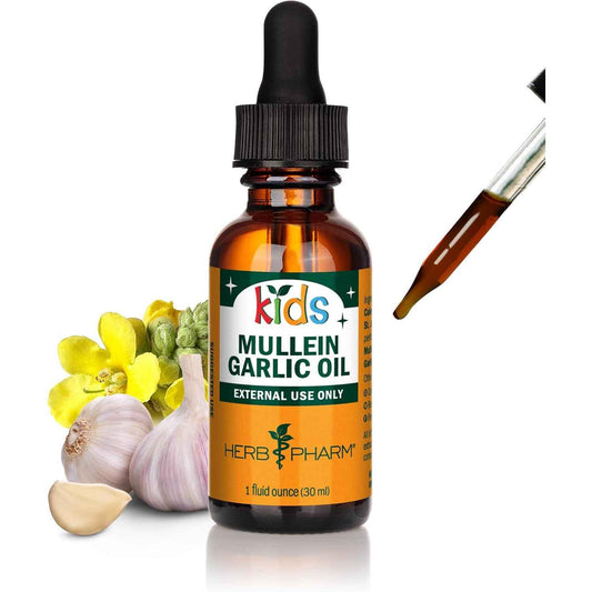 Herb Pharm Kids Mullein Garlic Ear Oil 1 oz