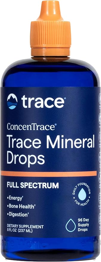 Trace Minerals Research Concentrace Trace Mineral Drops 8oz