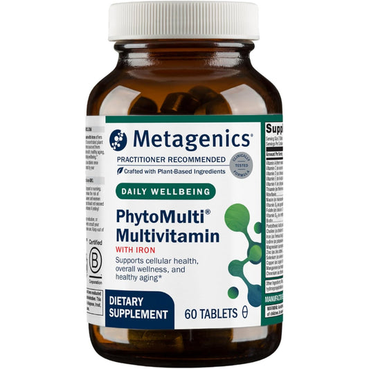 Metagenics PhytoMulti With Iron Multivitamin 60 Tablets