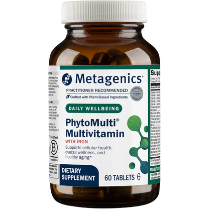 Metagenics PhytoMulti With Iron Multivitamin 60 Tablets