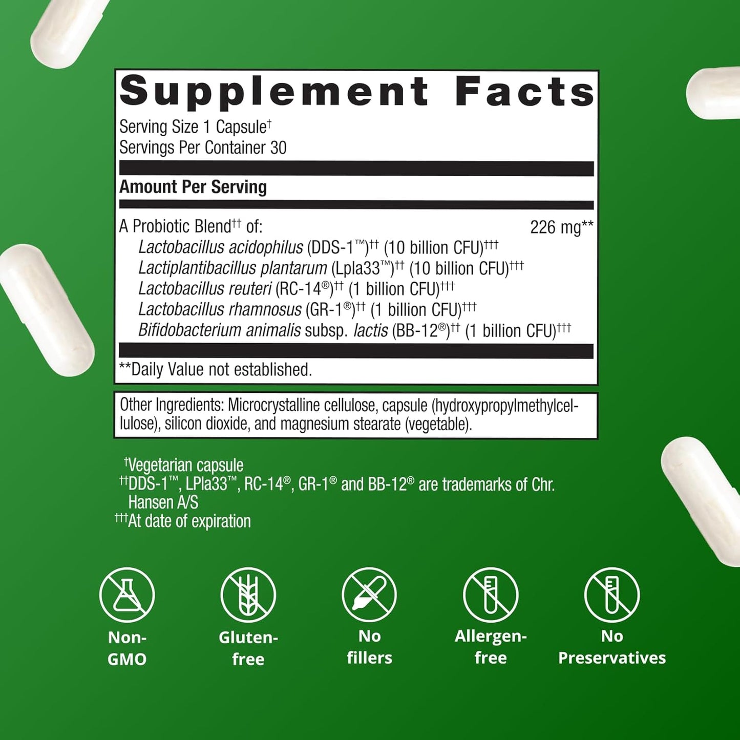 Metagenics UltraFlora Complete Women's Probiotic Capsules 30 Count